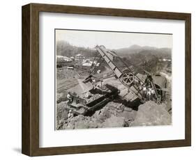 Panama Canal under Construction-null-Framed Photographic Print