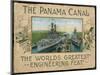 Panama Canal-null-Mounted Photographic Print