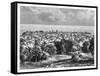 Panama City from Mount Ancon, C1890-null-Framed Stretched Canvas