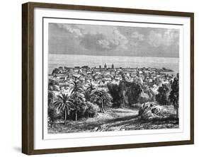 Panama City from Mount Ancon, C1890-null-Framed Giclee Print