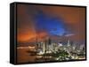 Panama City Skyline from the Punta Pacifica District.-Jon Hicks-Framed Stretched Canvas