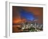 Panama City Skyline from the Punta Pacifica District.-Jon Hicks-Framed Photographic Print