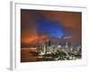 Panama City Skyline from the Punta Pacifica District.-Jon Hicks-Framed Photographic Print