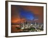 Panama City Skyline from the Punta Pacifica District.-Jon Hicks-Framed Photographic Print