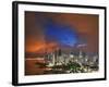 Panama City Skyline from the Punta Pacifica District.-Jon Hicks-Framed Photographic Print