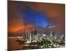 Panama City Skyline from the Punta Pacifica District.-Jon Hicks-Mounted Photographic Print