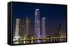 Panama City Skyline-michaelmill-Framed Stretched Canvas