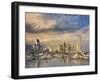 Panama City Skyline.-Jon Hicks-Framed Photographic Print