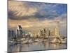Panama City Skyline.-Jon Hicks-Mounted Photographic Print