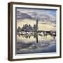 Panama City Skyline.-Jon Hicks-Framed Photographic Print