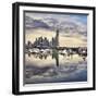 Panama City Skyline.-Jon Hicks-Framed Photographic Print