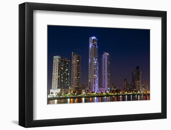 Panama City Skyline-michaelmill-Framed Photographic Print