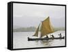 Panama, Comarca de Kuna Yala, San Blas Islands, Isla Tigre, Sailing Boat-Jane Sweeney-Framed Stretched Canvas