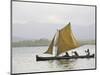 Panama, Comarca de Kuna Yala, San Blas Islands, Isla Tigre, Sailing Boat-Jane Sweeney-Mounted Photographic Print