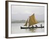 Panama, Comarca de Kuna Yala, San Blas Islands, Isla Tigre, Sailing Boat-Jane Sweeney-Framed Photographic Print
