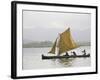 Panama, Comarca de Kuna Yala, San Blas Islands, Isla Tigre, Sailing Boat-Jane Sweeney-Framed Photographic Print