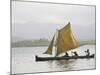 Panama, Comarca de Kuna Yala, San Blas Islands, Isla Tigre, Sailing Boat-Jane Sweeney-Mounted Photographic Print