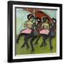 Panama Dancers, 1910-1911-Ernst Ludwig Kirchner-Framed Giclee Print