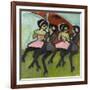 Panama Dancers, 1910-1911-Ernst Ludwig Kirchner-Framed Giclee Print