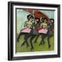 Panama Dancers, 1910-1911-Ernst Ludwig Kirchner-Framed Giclee Print