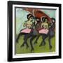 Panama Dancers, 1910-1911-Ernst Ludwig Kirchner-Framed Premium Giclee Print