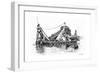 Panama Dredger 2 1889-Edward Whymper-Framed Giclee Print