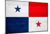 Panama Flag Design with Wood Patterning - Flags of the World Series-Philippe Hugonnard-Mounted Premium Giclee Print