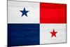 Panama Flag Design with Wood Patterning - Flags of the World Series-Philippe Hugonnard-Mounted Art Print