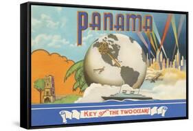 Panama, Key of Two Oceans-null-Framed Stretched Canvas