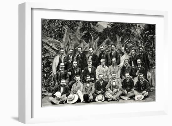 Panama. Members of the Study Committee-null-Framed Giclee Print