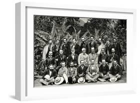 Panama. Members of the Study Committee-null-Framed Giclee Print