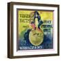 Panama Pacific Apple Crate Label - Watsonville, CA-Lantern Press-Framed Art Print