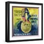 Panama Pacific Apple Crate Label - Watsonville, CA-Lantern Press-Framed Art Print