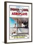 Panama - Panama and the Canal Aeroplane Movie Promo Poster-Lantern Press-Framed Art Print