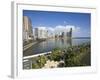 Panama, Panama City, Avenue Balboa and Punta Paitilla-Jane Sweeney-Framed Photographic Print