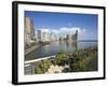 Panama, Panama City, Avenue Balboa and Punta Paitilla-Jane Sweeney-Framed Photographic Print