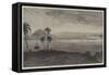 Panama Port-Eduard Hildebrandt-Framed Stretched Canvas