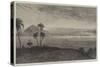 Panama Port-Eduard Hildebrandt-Stretched Canvas