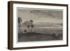Panama Port-Eduard Hildebrandt-Framed Giclee Print