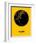 Panama Street Map Yellow-NaxArt-Framed Art Print