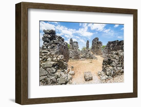 Panama Viejo, the remains of Old Panama, UNESCO World Heritage Site, Panama City, Panama, Central A-Michael Runkel-Framed Photographic Print