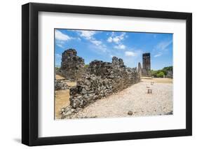 Panama Viejo, the remains of Old Panama, UNESCO World Heritage Site, Panama City, Panama, Central A-Michael Runkel-Framed Photographic Print