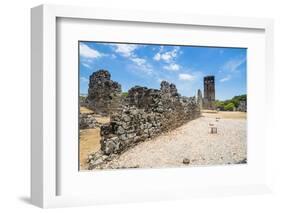 Panama Viejo, the remains of Old Panama, UNESCO World Heritage Site, Panama City, Panama, Central A-Michael Runkel-Framed Photographic Print