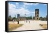 Panama Viejo, the remains of Old Panama, UNESCO World Heritage Site, Panama City, Panama, Central A-Michael Runkel-Framed Stretched Canvas