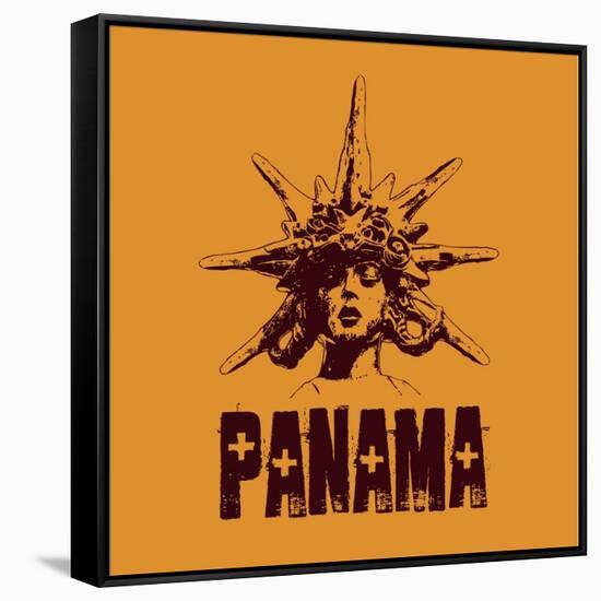 Panama-null-Framed Stretched Canvas