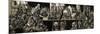 Panaramic View of a Jousting Tournement-Richard Hook-Mounted Giclee Print