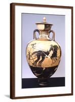 Panathenaic Amphora Depicting Start of Chariot Race-null-Framed Giclee Print