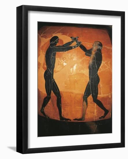 Panathenaic Amphora-null-Framed Giclee Print