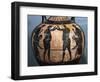 Panathenaic Black-Figure Amphora, from a Tomb of a Great Athlete-null-Framed Premium Giclee Print