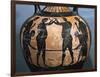 Panathenaic Black-Figure Amphora, from a Tomb of a Great Athlete-null-Framed Giclee Print